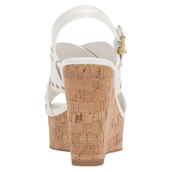 Vince Camuto Womens Ellna S Sandals Bianco White Size 10 New - Picture 3 of 8